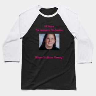 Justice for Alissa Fundraiser Baseball T-Shirt
